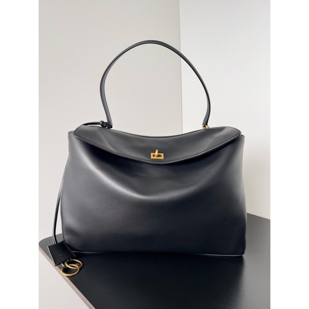 Balenciaga Rodeo Large Bag in Black Calfskin LDBS243391