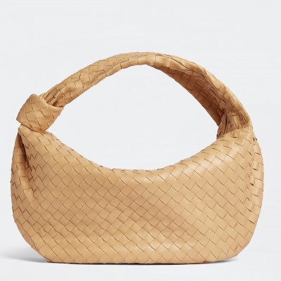 Bottega Veneta BV Jodie Small Bag In Beige Intrecciato Leather LDBS243860