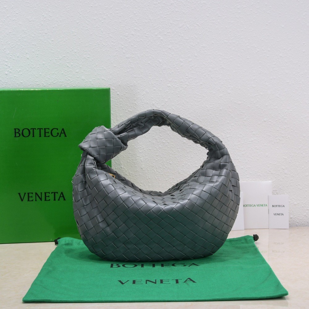 Bottega Veneta BV Jodie Teen Bag In Thunder Intrecciato Leather LDBS243870