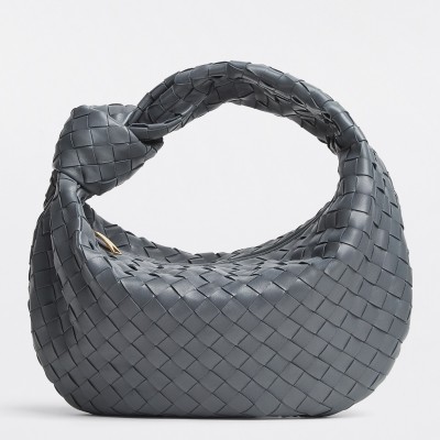 Bottega Veneta BV Jodie Teen Bag In Thunder Intrecciato Leather LDBS243870