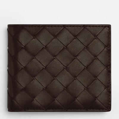 Bottega Veneta Bi-fold Wallet in Fondant Intrecciato Calfskin LDBS243833