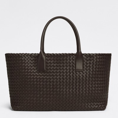 Bottega Veneta Cabat Medium Bag In Fondant Intrecciato Lambskin LDBS243874