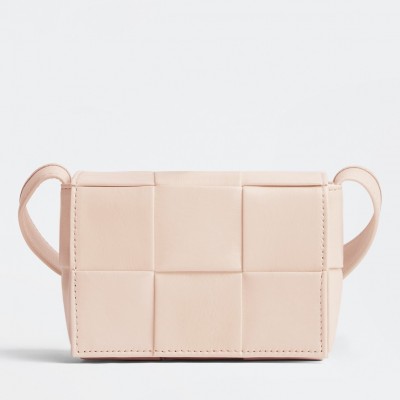 Bottega Veneta Candy Cassette Bag In Melon Washed Lambskin LDBS243890