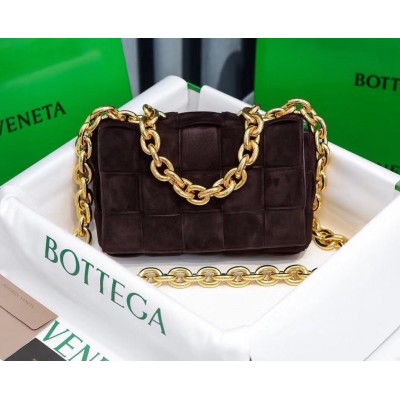 Bottega Veneta Chain Cassette Bag In Fondant Suede LDBS243951