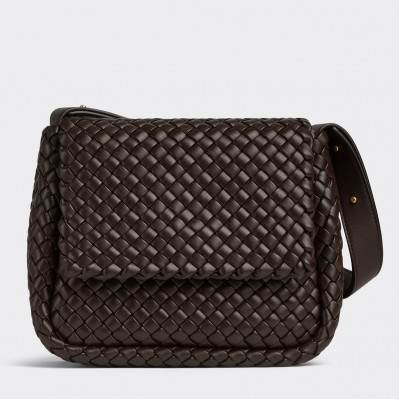 Bottega Veneta Cobble Small Bag in Fondant Intrecciato Leather LDBS243973