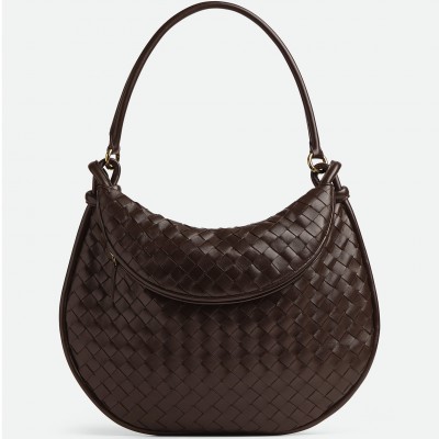 Bottega Veneta Gemelli Large Bag in Fondant Intrecciato Lambskin LDBS243978