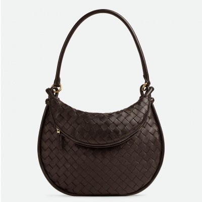 Bottega Veneta Gemelli Medium Bag in Fondant Intrecciato Lambskin LDBS243983