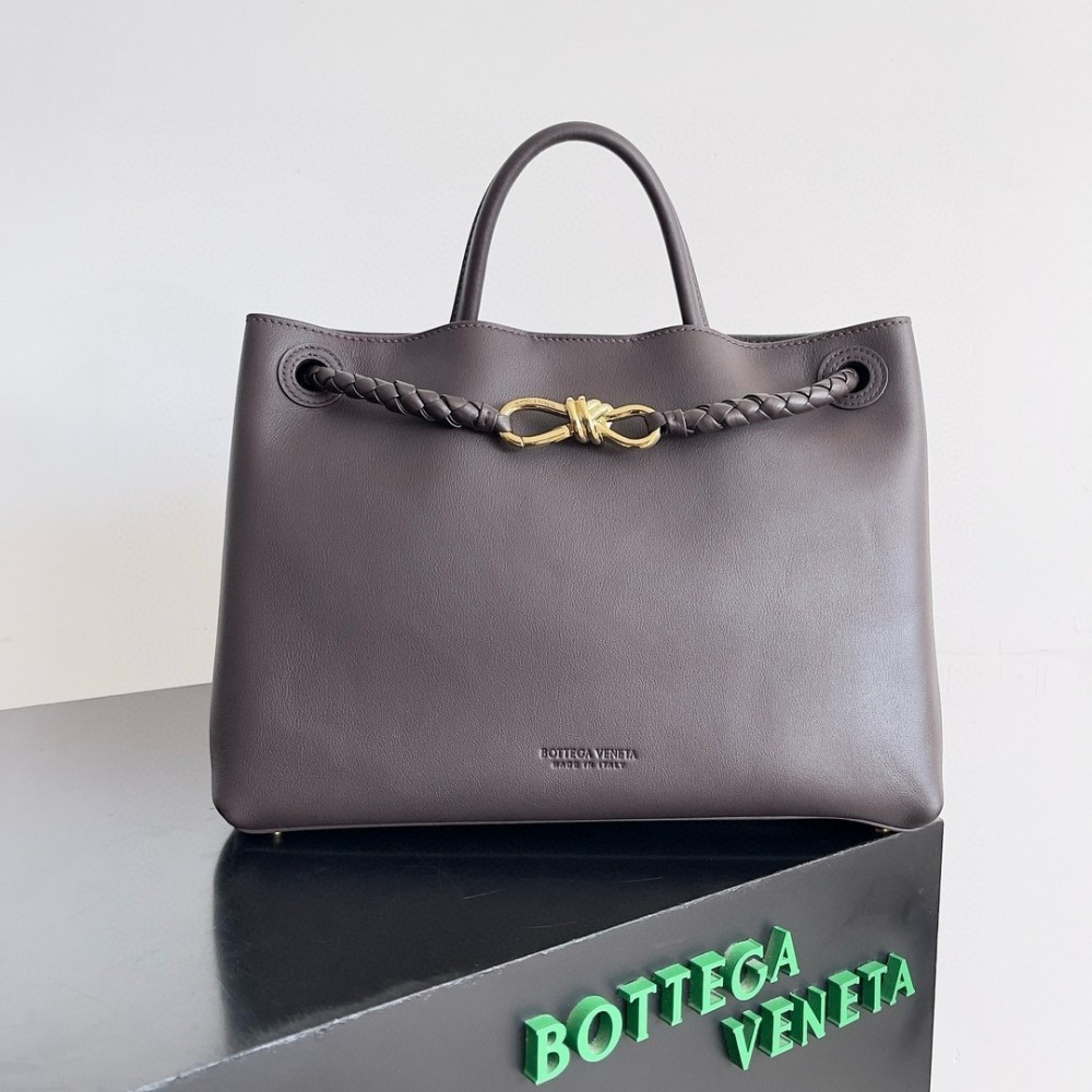 Bottega Veneta Medium Andiamo Bag in Fondant Smooth Calfskin LDBS244022