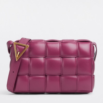 Bottega Veneta Padded Cassette Bag In Cinnabar Calfskin LDBS244132