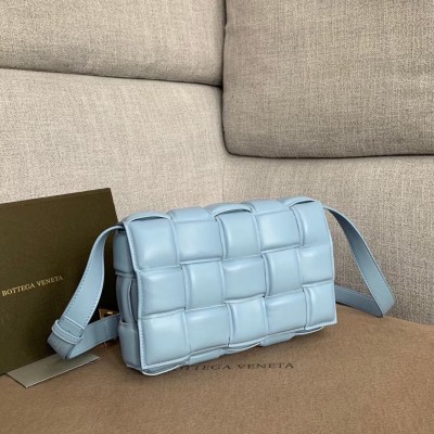 Bottega Veneta Padded Cassette Bag In Ice Calfskin LDBS244139