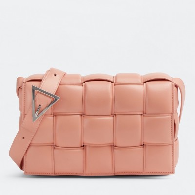 Bottega Veneta Padded Cassette Bag In Peachy Calfskin LDBS244145