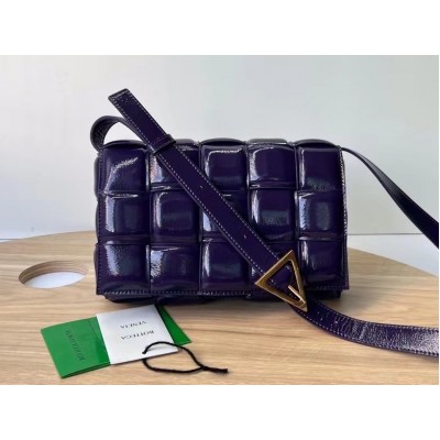 Bottega Veneta Padded Cassette Bag In Raisin Deerskin LDBS244151