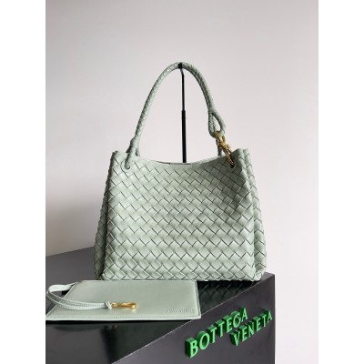 Bottega Veneta Parachute Large Bag in Sauge Intrecciato Lambskin LDBS244160