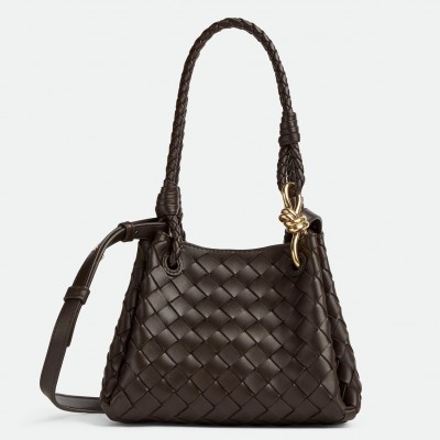 Bottega Veneta Parachute Small Bag in Fondant Intrecciato Lambskin LDBS244161