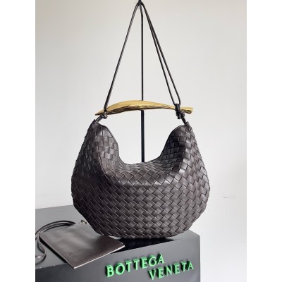 Bottega Veneta Sardine Medium Bag in Fondant Intrecciato Lambskin LDBS244170