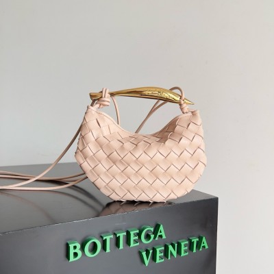 Bottega Veneta Sardine Mini Bag in Lotus Intrecciato Lambskin LDBS244174