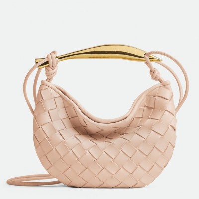 Bottega Veneta Sardine Mini Bag in Lotus Intrecciato Lambskin LDBS244174