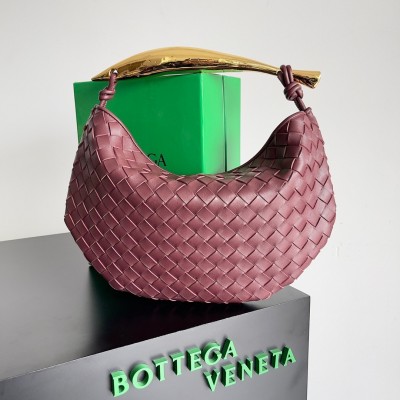 Bottega Veneta Sardine Small Bag In Barolo Intrecciato Lambskin LDBS244177