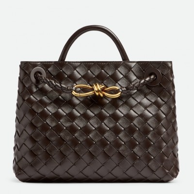 Bottega Veneta Small Andiamo Bag In Fondant Intrecciato Lambskin LDBS244185