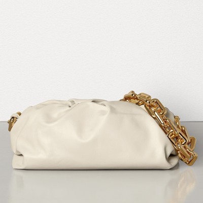 Bottega Veneta The Chain Pouch In Plaster Calfskin LDBS244248