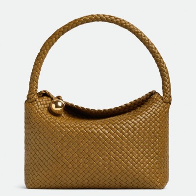 Bottega Veneta Tosca Bag in Acorn Intrecciato Calfskin LDBS244270