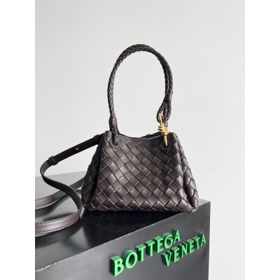 Bottega Veneta Parachute Small Bag in Fondant Intrecciato Lambskin