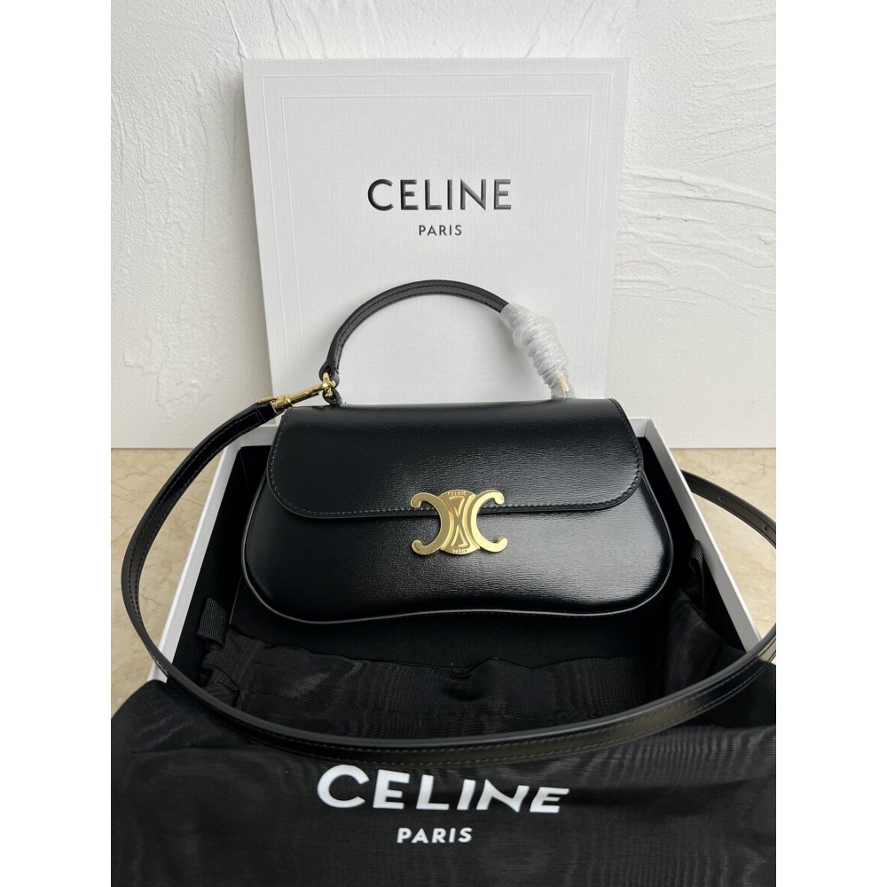 Celine Lola Teen Top-handle Bag in Shiny Calfskin LDBS243541