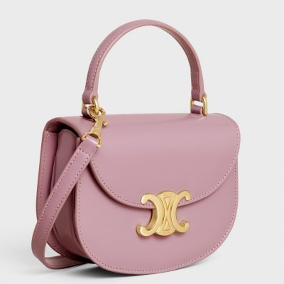 Celine Mini Besace Clea Bag in Petal Calfskin LDBS243562