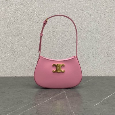 Celine Tilly Medium Bag in Pink Calfskin LDBS243620