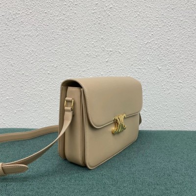 Celine Triomphe Large Bag In Nude Calfskin LDBS243636