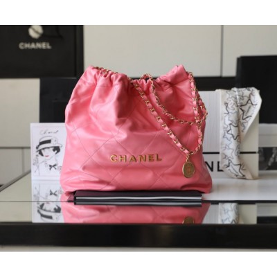 Chanel 22 Handbag in Shiny Calfskin AS3261 LDBS16002