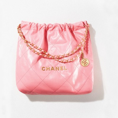 Chanel 22 Handbag in Shiny Calfskin AS3261 LDBS16002