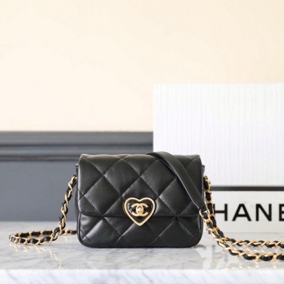 Chanel 23S Series Heart Small Square Bag Lambskin