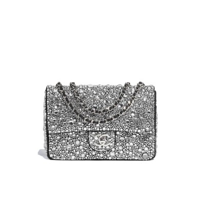 Chanel Mini Flap Bag in Satin AS4142 LDBS16064