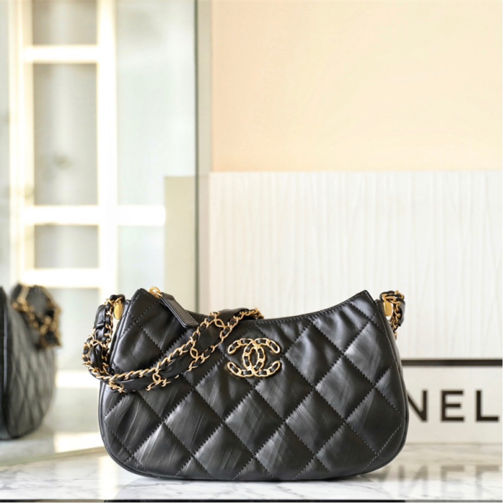 Chanel Official Website 23K Series Large Black and Gold