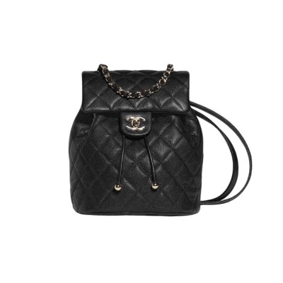 Chanel Small Backpack Grained Calfskin AS4058 LDBS16024