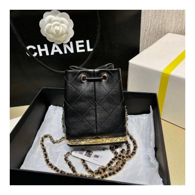 Chanel Small Bucket with Chain in Lambskin AP2750 LDBS16099