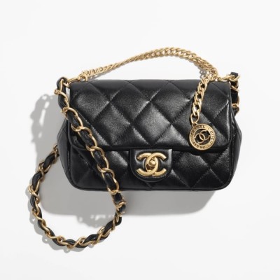 Chanel Small Flap Bag in Lambskin AS4012 LDBS16070