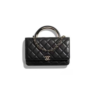 Chanel Wallet On Chain Top Handle Lambskin WOC AP2844 LDBS16123