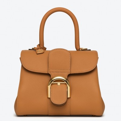 Delvaux Brillant Mini Bag in Brown Rodeo Calf Leather LDBS244284