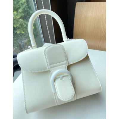 Delvaux Brillant Mini Bag in Ivory Box Calf Leather LDBS244285