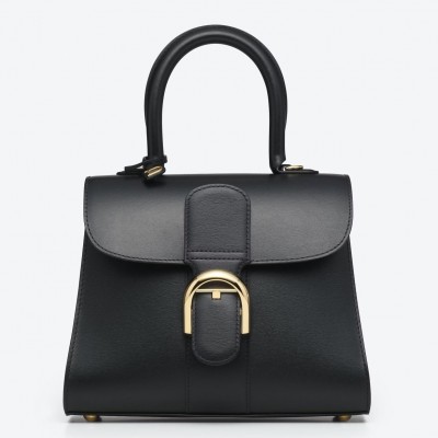 Delvaux Brillant PM Bag in Black Box Calf Leather LDBS244294