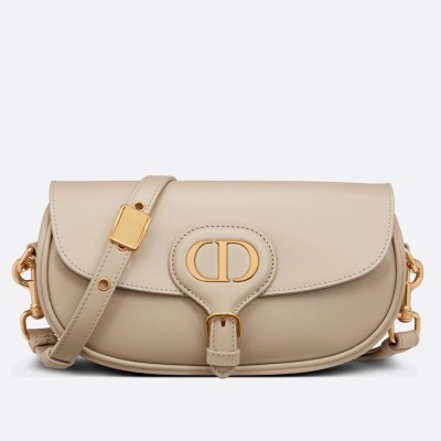 Dior Bobby East-West Bag In Beige Box Calfskin LDBS240075