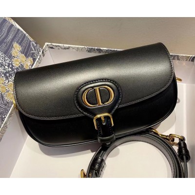 Dior Bobby East-West Bag In Black Box Calfskin LDBS240076