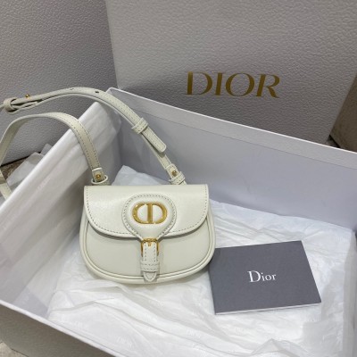 Dior Bobby Micro Bag In White Box Calfskin LDBS240086