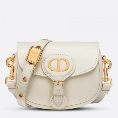 Dior Bobby Micro Bag In White Box Calfskin LDBS240086