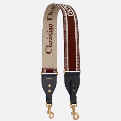 Dior Bordeaux Christian Dior Shoulder Strap LDBS240137