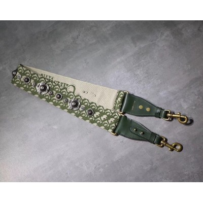 Dior Green Oblique Shoulder Strap LDBS240251