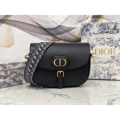 Dior Large Bobby Bag In Black Calfskin LDBS240348