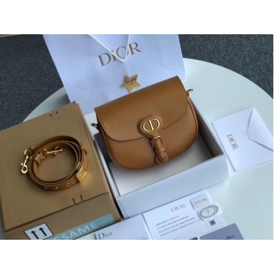 Dior Medium Bobby Bag In Camel Calfskin LDBS240425